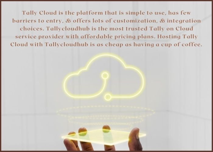 tally on cloud va tally on aws