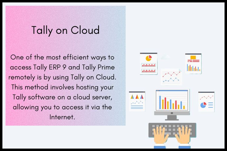Tally software on a cloud server