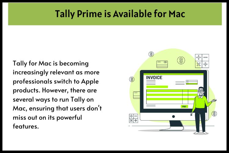 Tally Prime for MacBook runs smoothly