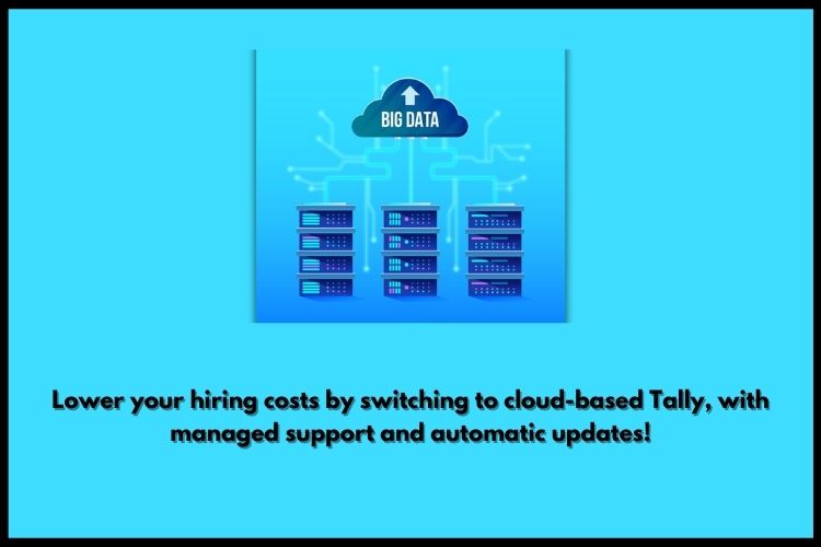 how does it helps cutting manpower costs with tally data on cloud