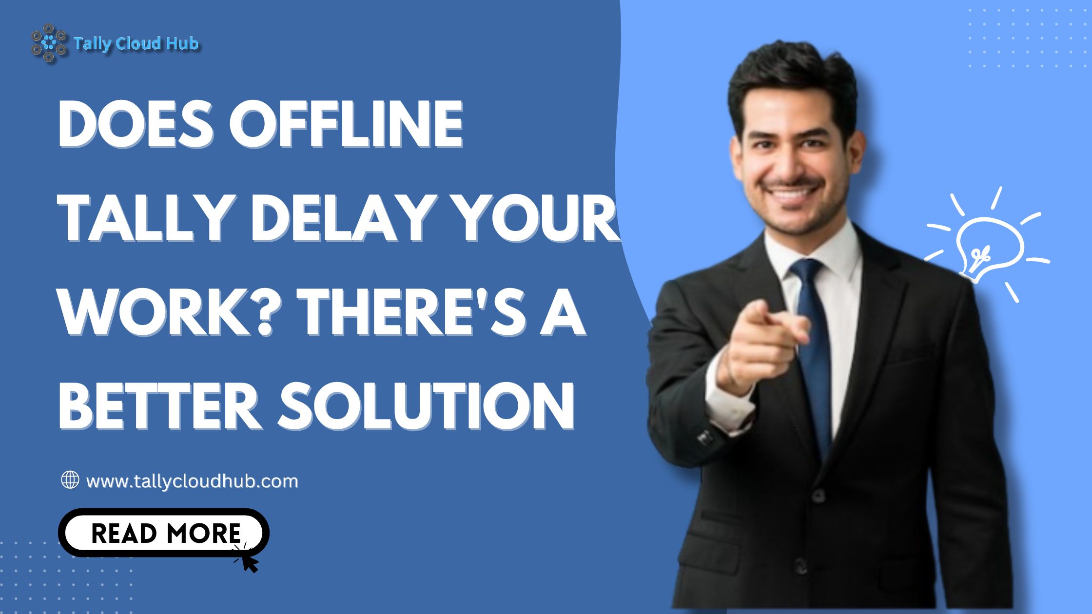 How cloud tally is a better solution for rather than offline tally
