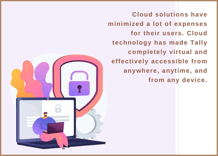 Tally on cloud solution